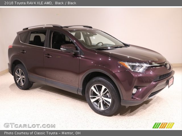 2018 Toyota RAV4 XLE AWD in Black