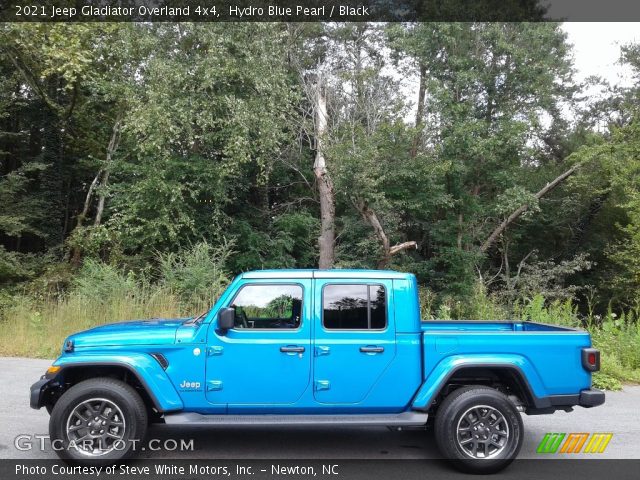 2021 Jeep Gladiator Overland 4x4 in Hydro Blue Pearl