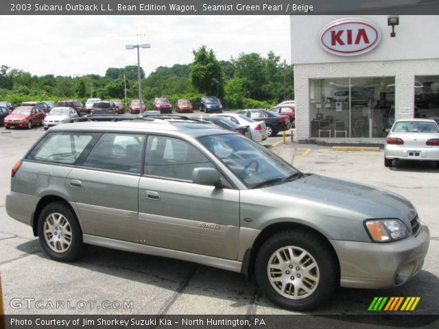 2003 Subaru Outback L.L. Bean Edition Wagon in Seamist Green Pearl