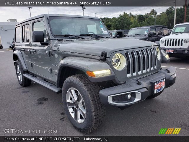 2021 Jeep Wrangler Unlimited Sahara 4x4 in Sting-Gray