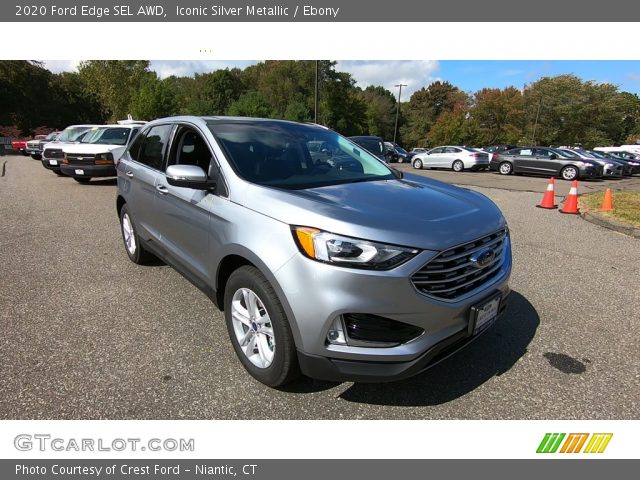 2020 Ford Edge SEL AWD in Iconic Silver Metallic