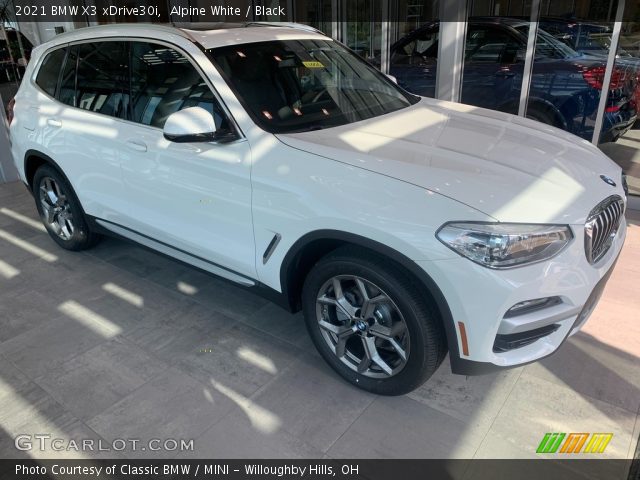 2021 BMW X3 xDrive30i in Alpine White