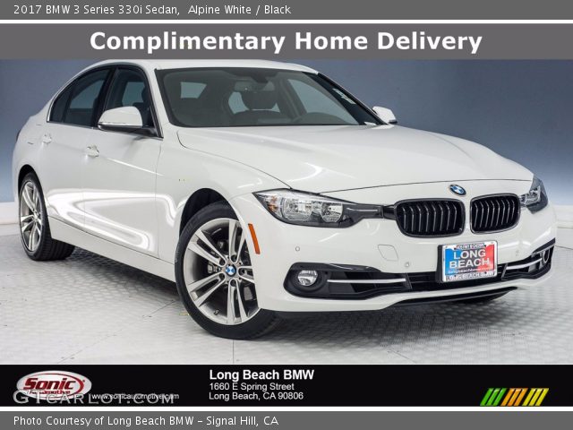 2017 BMW 3 Series 330i Sedan in Alpine White
