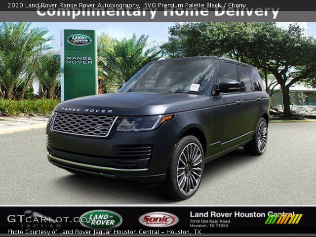 2020 Land Rover Range Rover Autobiography in SVO Premium Palette Black
