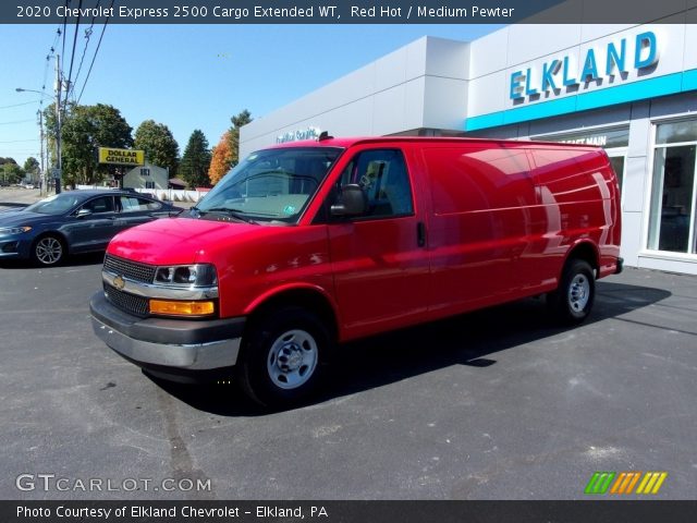 2020 Chevrolet Express 2500 Cargo Extended WT in Red Hot