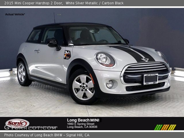 2015 Mini Cooper Hardtop 2 Door in White Silver Metallic