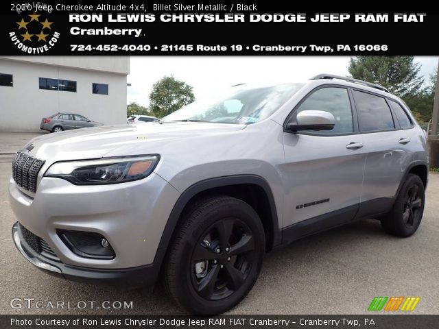 2020 Jeep Cherokee Altitude 4x4 in Billet Silver Metallic
