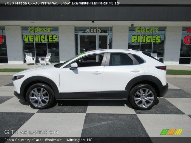 2020 Mazda CX-30 Preferred in Snowflake White Pearl Mica