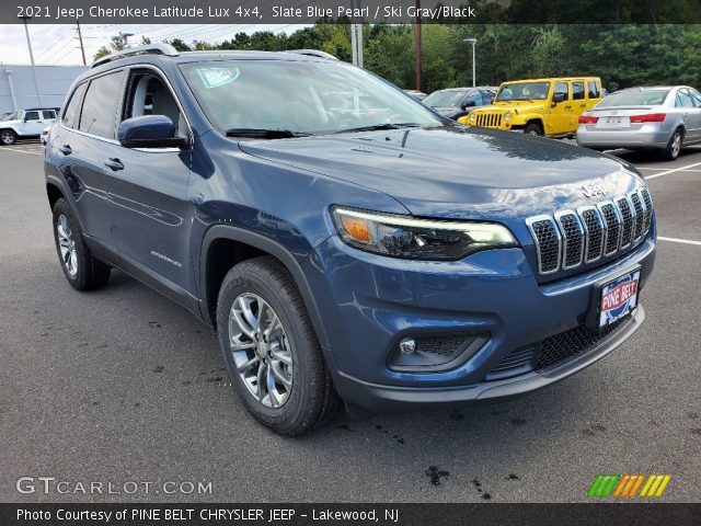 2021 Jeep Cherokee Latitude Lux 4x4 in Slate Blue Pearl