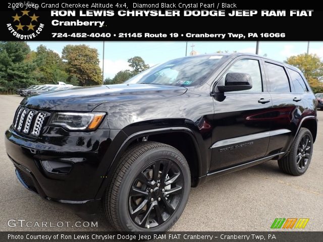 2020 Jeep Grand Cherokee Altitude 4x4 in Diamond Black Crystal Pearl