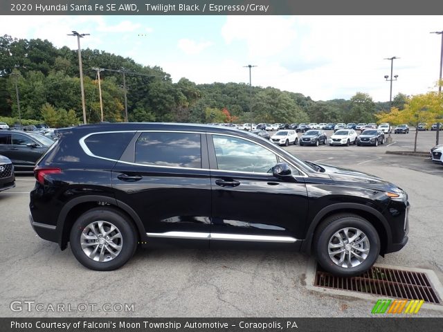 2020 Hyundai Santa Fe SE AWD in Twilight Black