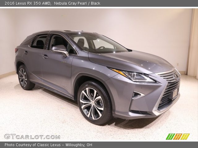 2016 Lexus RX 350 AWD in Nebula Gray Pearl