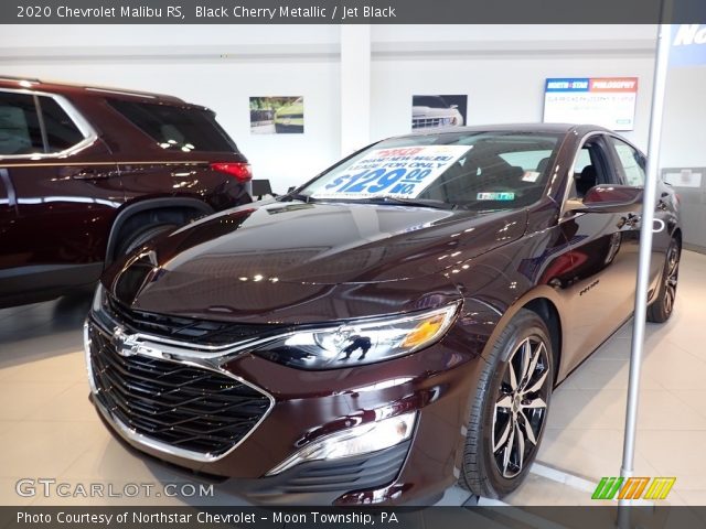 2020 Chevrolet Malibu RS in Black Cherry Metallic