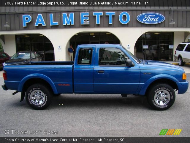 2002 Ford Ranger Edge SuperCab in Bright Island Blue Metallic