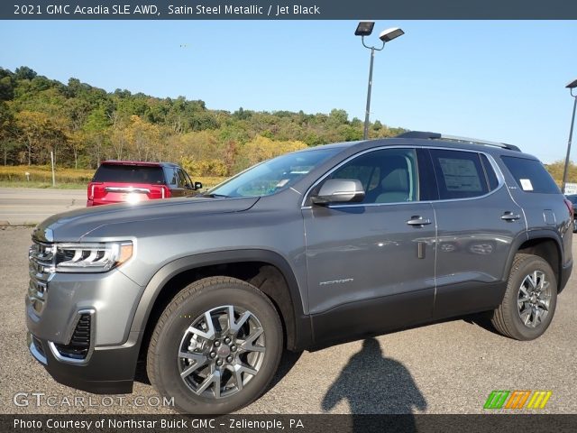 2021 GMC Acadia SLE AWD in Satin Steel Metallic