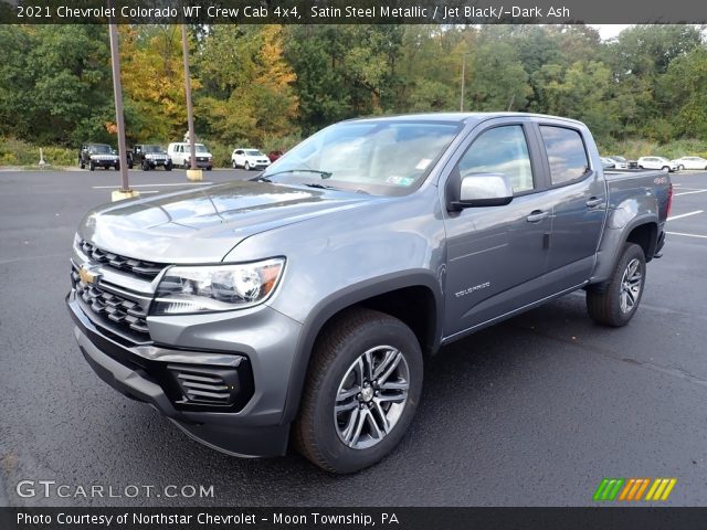 2021 Chevrolet Colorado WT Crew Cab 4x4 in Satin Steel Metallic
