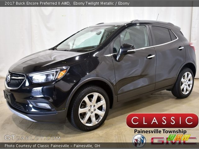 2017 Buick Encore Preferred II AWD in Ebony Twilight Metallic