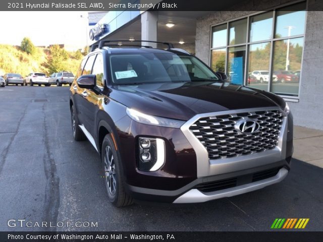 2021 Hyundai Palisade SEL AWD in Sierra Burgundy