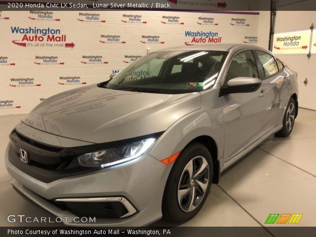2020 Honda Civic LX Sedan in Lunar Silver Metallic