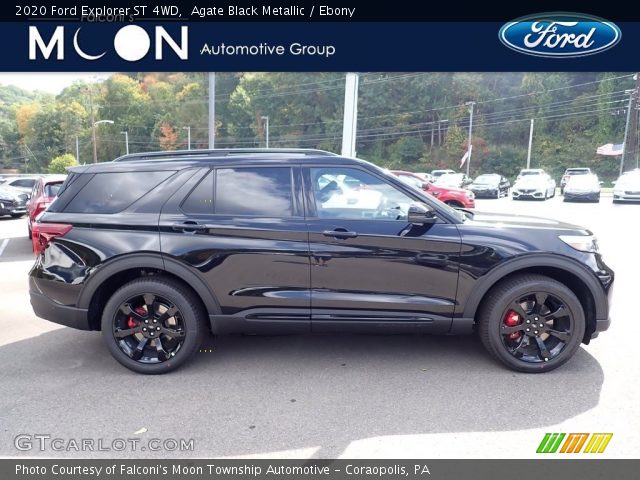 2020 Ford Explorer ST 4WD in Agate Black Metallic