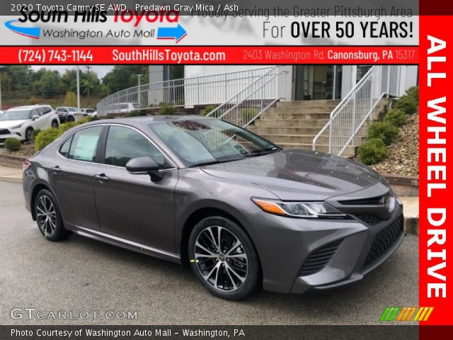 2020 Toyota Camry SE AWD in Predawn Gray Mica