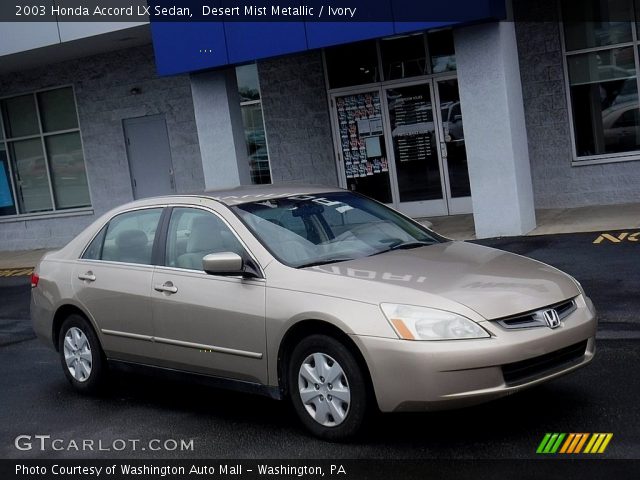 2003 Honda Accord LX Sedan in Desert Mist Metallic