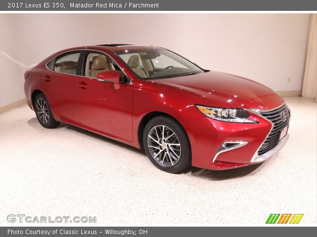 2017 Lexus ES 350 in Matador Red Mica