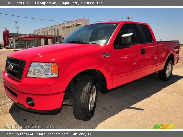 2007 Ford F150 STX SuperCab in Bright Red