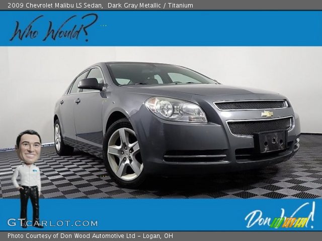 2009 Chevrolet Malibu LS Sedan in Dark Gray Metallic