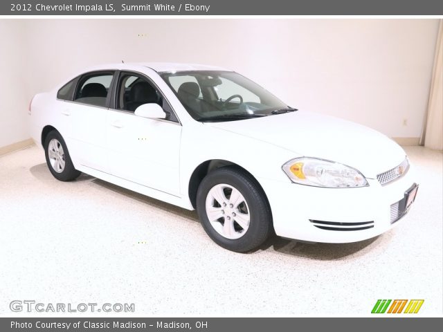 2012 Chevrolet Impala LS in Summit White