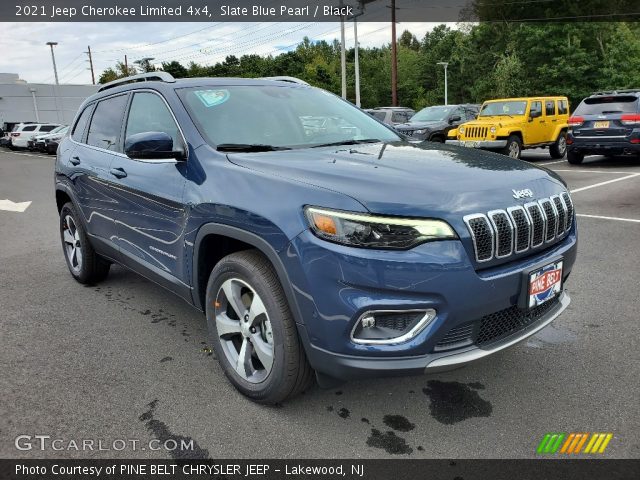 2021 Jeep Cherokee Limited 4x4 in Slate Blue Pearl