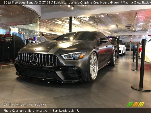 2019 Mercedes-Benz AMG GT 63 S Edition 1 in designo Graphite Grey Magno (Matte)
