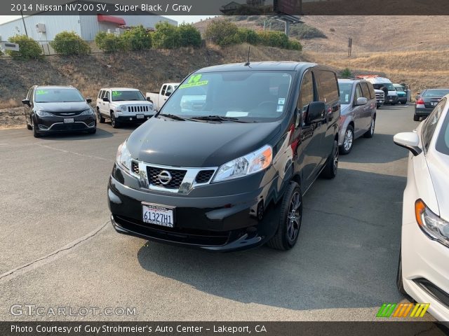 2014 Nissan NV200 SV in Super Black