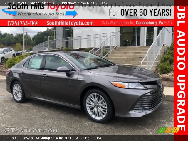 2020 Toyota Camry Hybrid XLE in Predawn Gray Mica