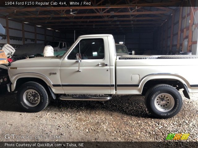 1984 Ford F150 Regular Cab 4x4 in White