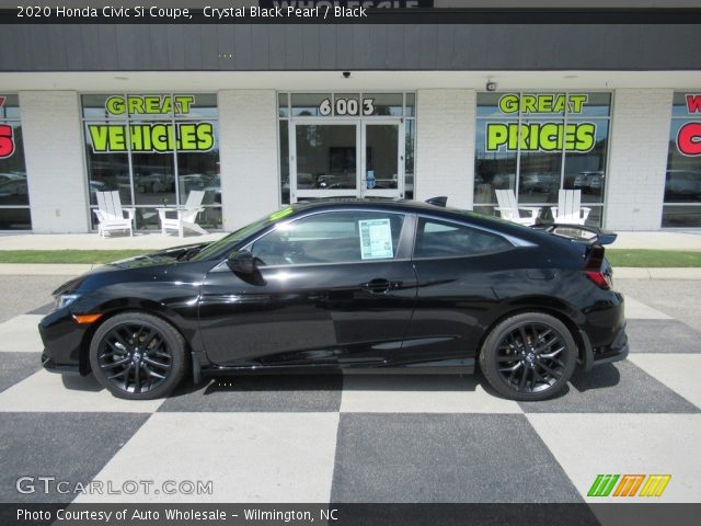 2020 Honda Civic Si Coupe in Crystal Black Pearl