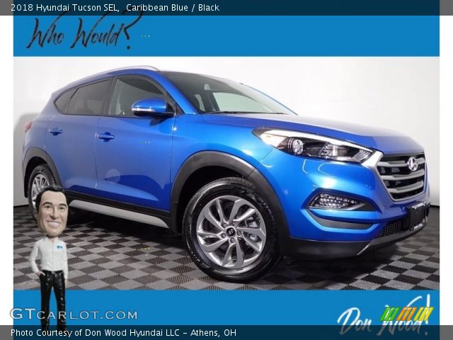 2018 Hyundai Tucson SEL in Caribbean Blue