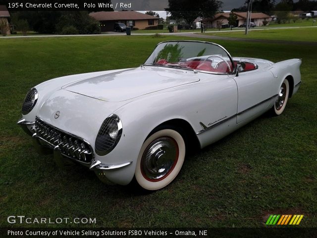 1954 Chevrolet Corvette  in Polo White