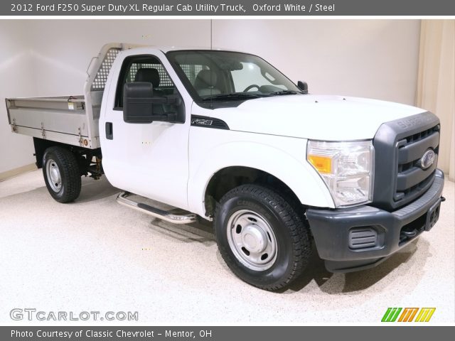 2012 Ford F250 Super Duty XL Regular Cab Utility Truck in Oxford White