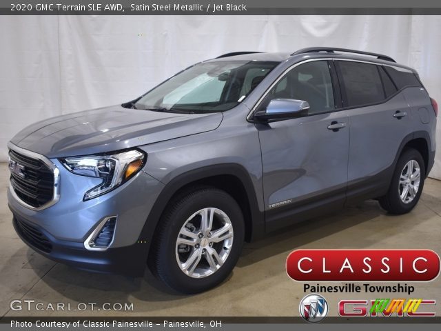 2020 GMC Terrain SLE AWD in Satin Steel Metallic