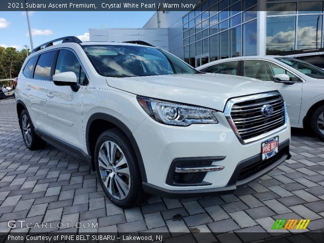 2021 Subaru Ascent Premium in Crystal White Pearl