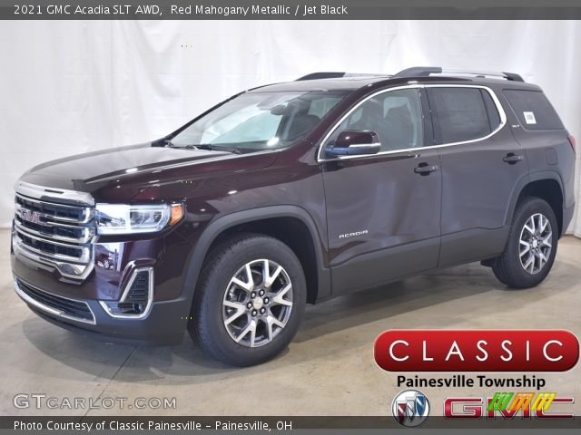 2021 GMC Acadia SLT AWD in Red Mahogany Metallic