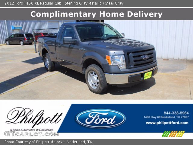 2012 Ford F150 XL Regular Cab in Sterling Gray Metallic