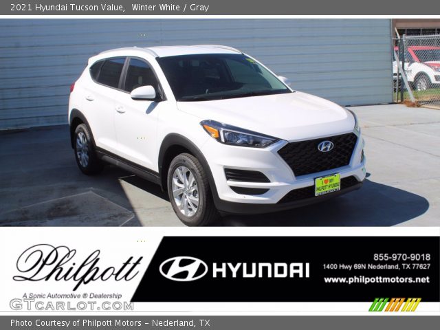 2021 Hyundai Tucson Value in Winter White