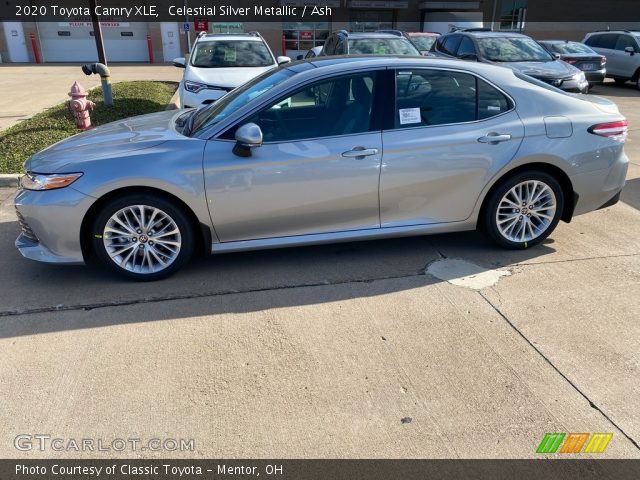 2020 Toyota Camry XLE in Celestial Silver Metallic