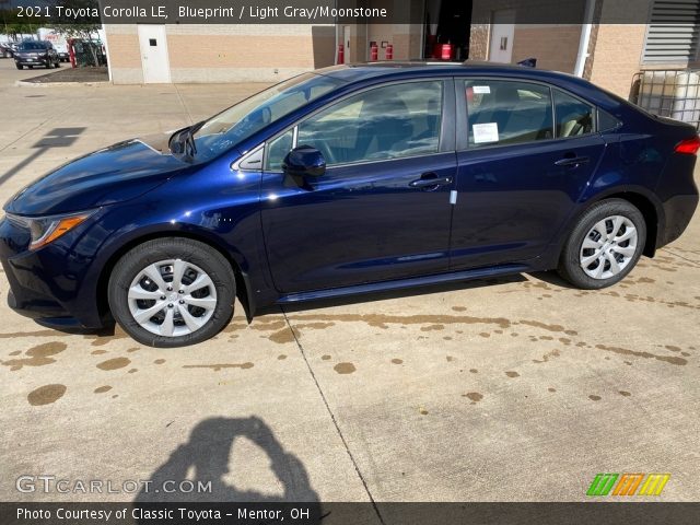 2021 Toyota Corolla LE in Blueprint