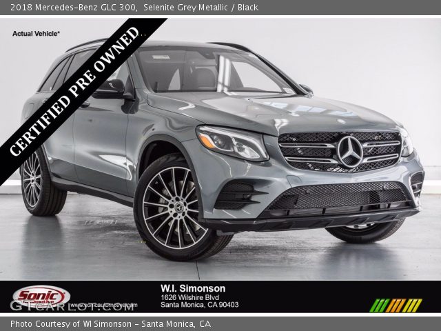 2018 Mercedes-Benz GLC 300 in Selenite Grey Metallic