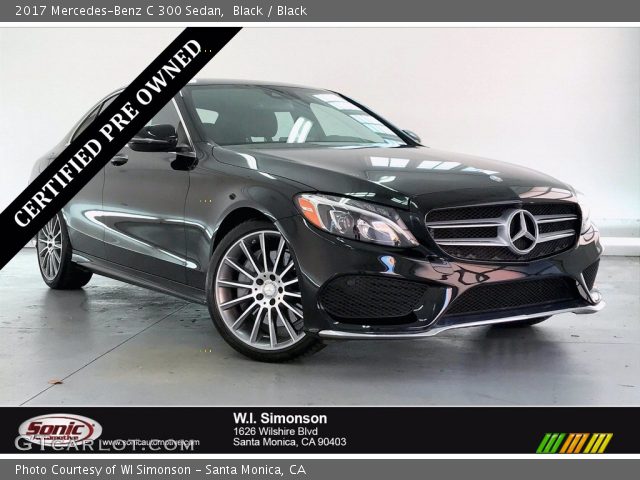 2017 Mercedes-Benz C 300 Sedan in Black