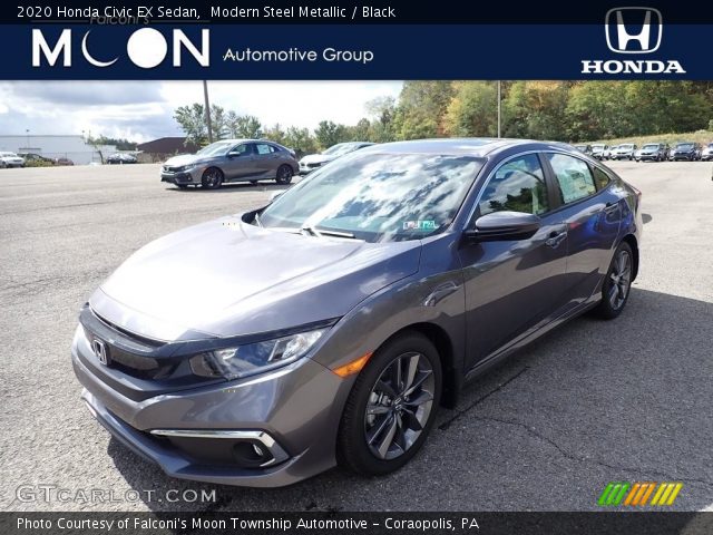 2020 Honda Civic EX Sedan in Modern Steel Metallic