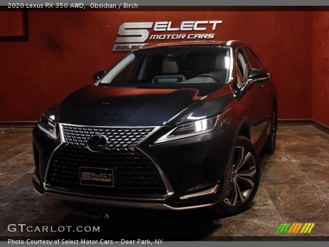 2020 Lexus RX 350 AWD in Obsidian